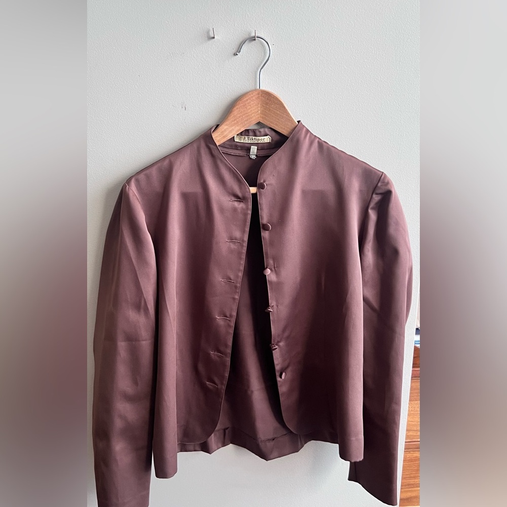 Women's Designer Classic Brown Blazer